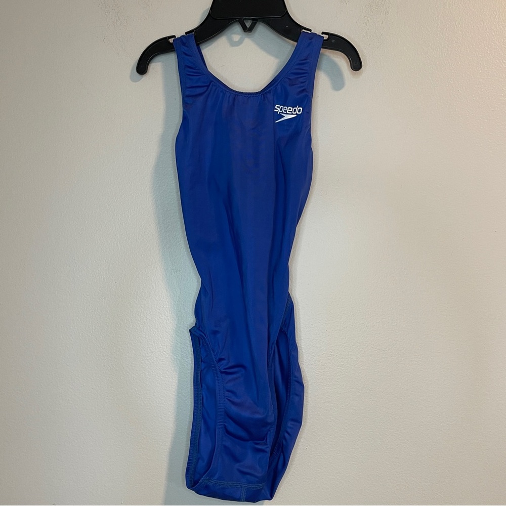 Speedo Racing Swim Suit Style 719039 Size 20 Royal Blue